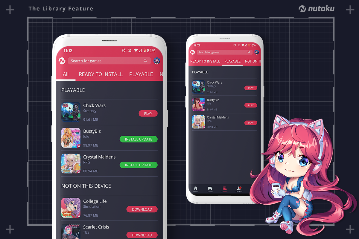 Download Nutaku Android Store. 